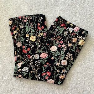 LOFT wide leg capris